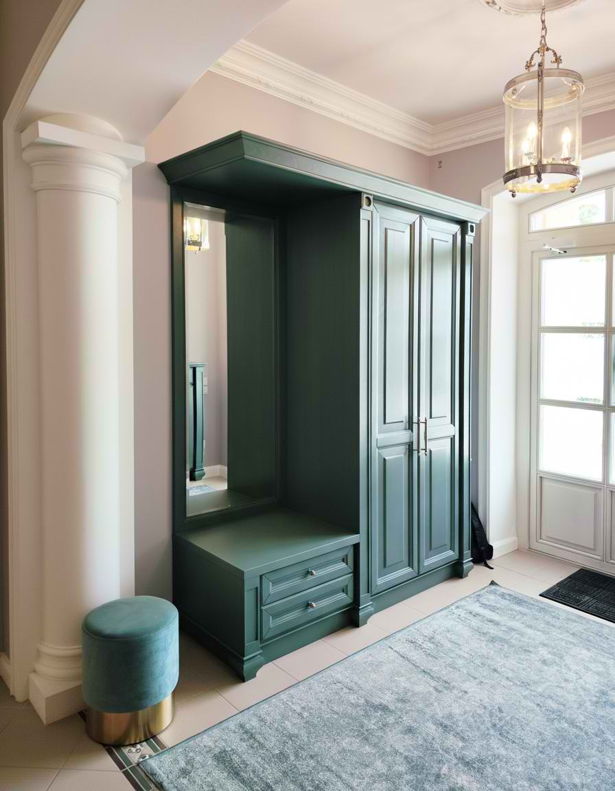 Коттедж в Валерьяново Прихожая