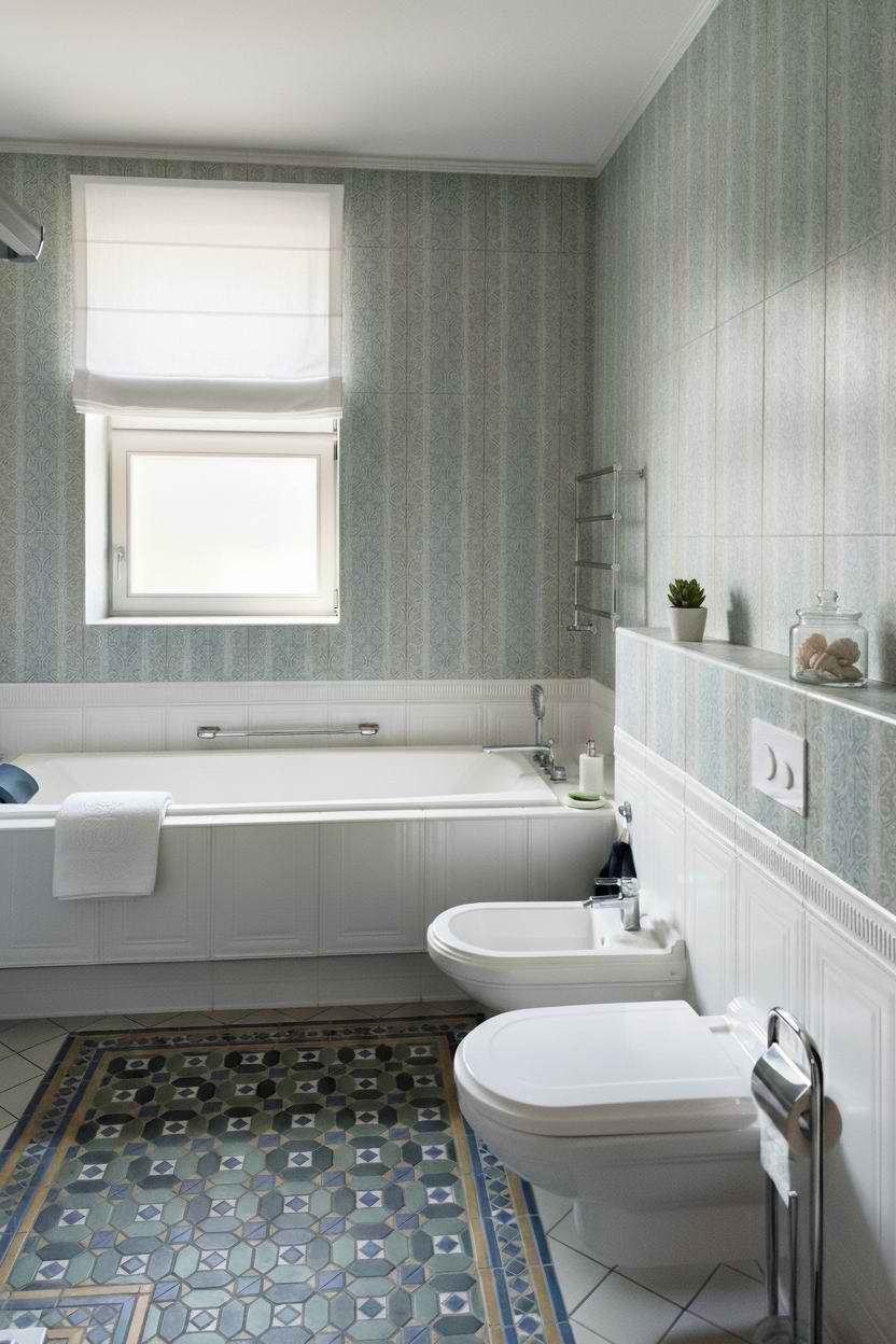 Коттедж в Валерьяново Ванная