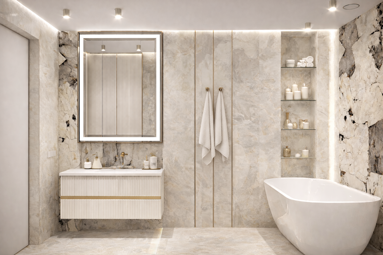 Квартира на Беды Ванная