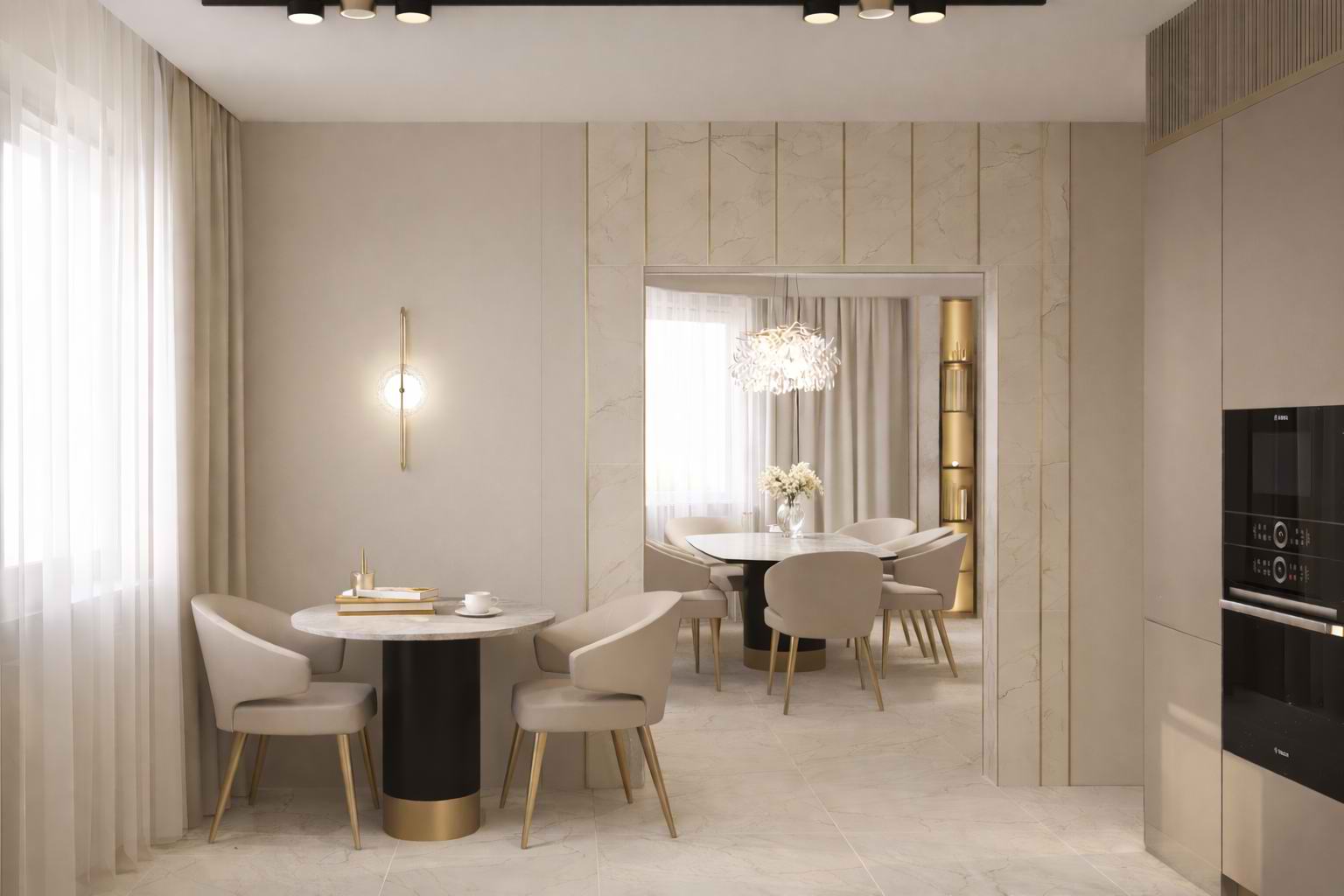 Квартира на Беды Кухня