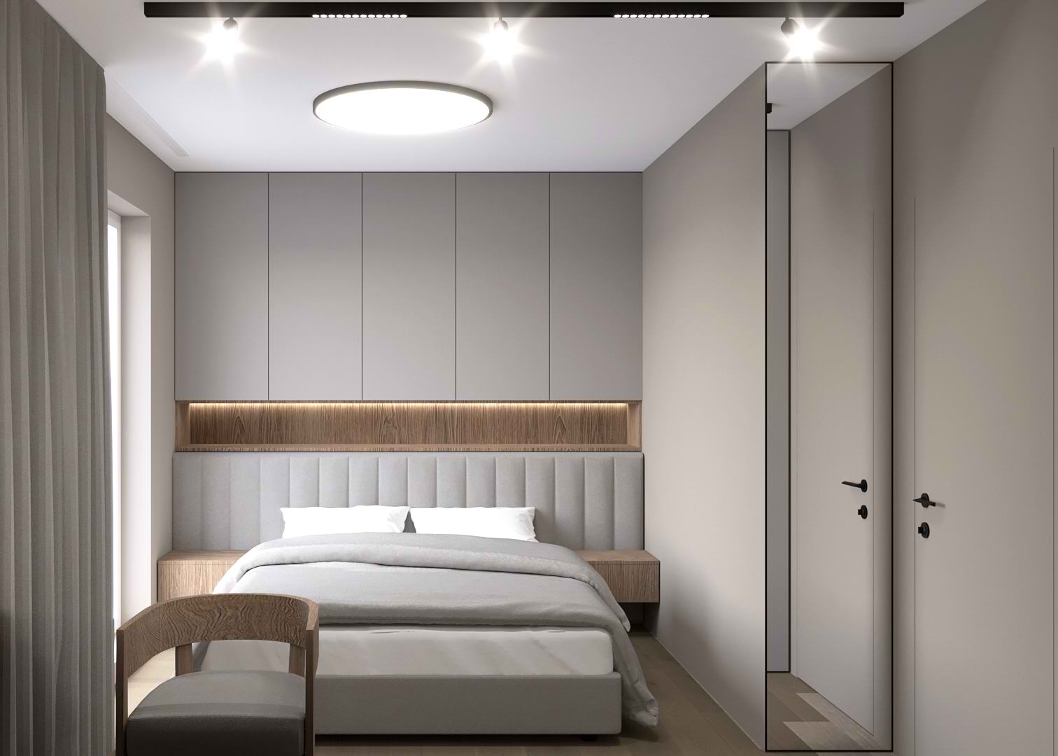 Квартира в Варшаве Спальня