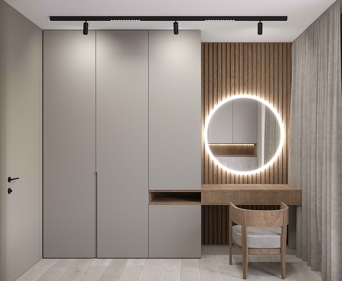 Квартира в Варшаве Спальня