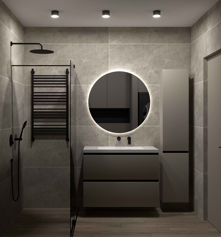 Квартира в Варшаве Душевая