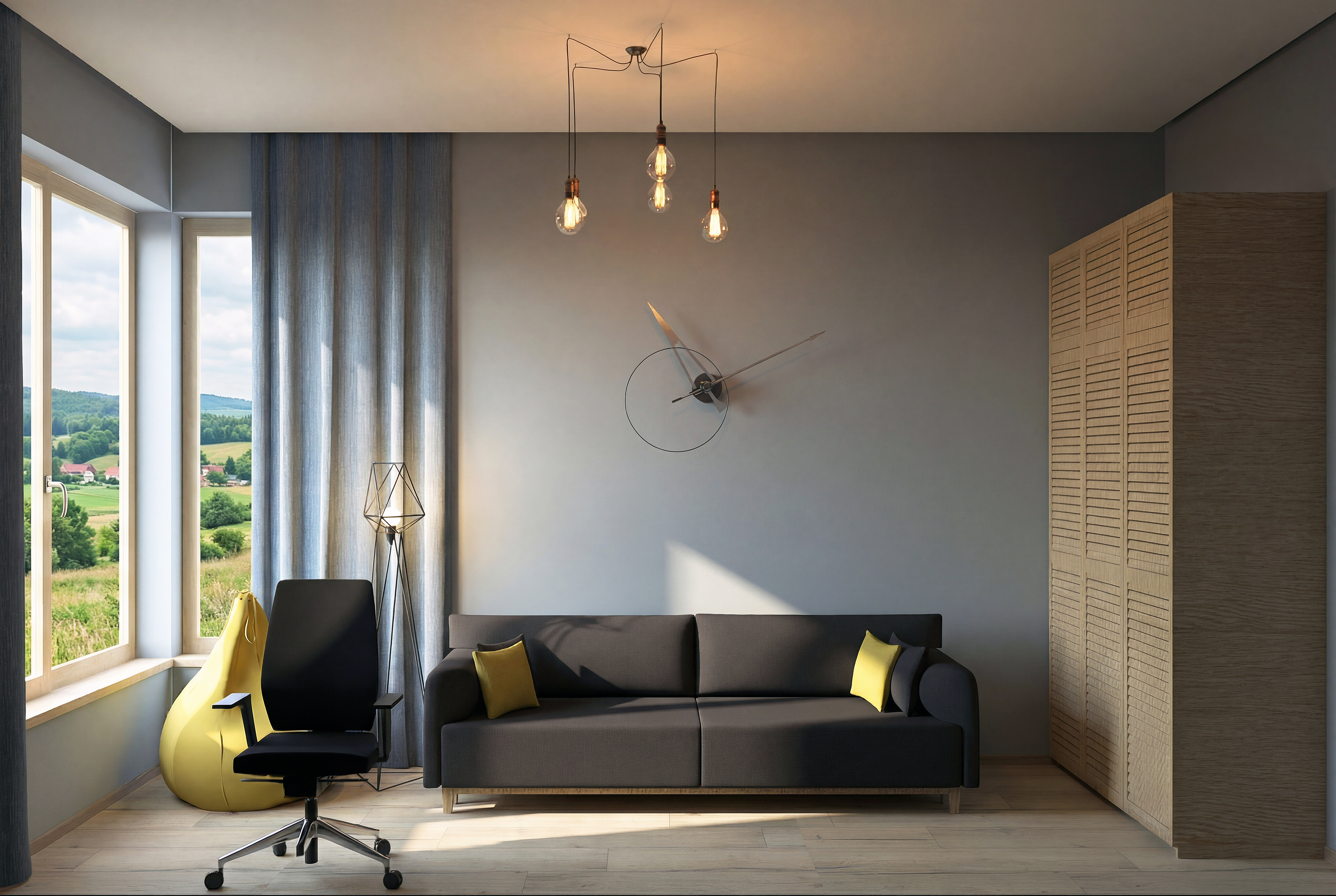 Квартира в Варшаве Коридор